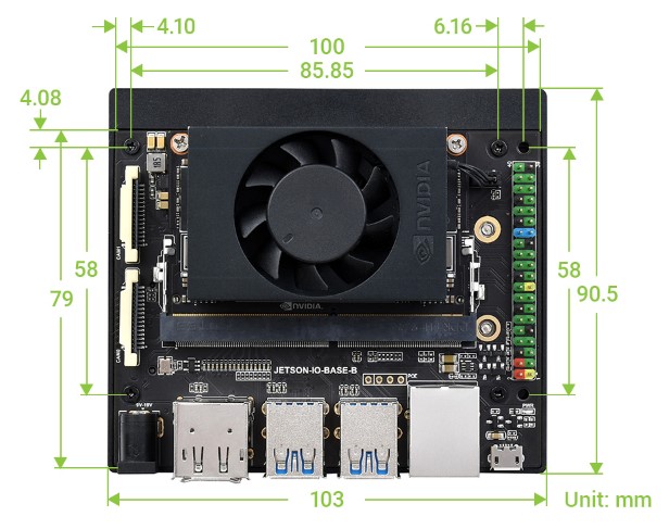 NVIDIA Jetson Xavier NX 16GB Dev Kit - Robot Sepeti